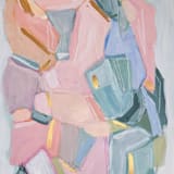 "Magnolias in Bloom II" - Original Painting in multicolorassorted-colors by Sarah Mankin