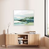 "The Long Way Around" - Original Painting in blue by Mya Bessette