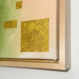 "Gold Bloom" - Original Painting in multicolor by Melissa Stone Mangham