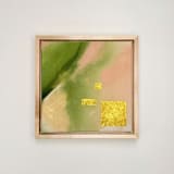 "Gold Bloom" - Original Painting in multicolor by Melissa Stone Mangham