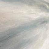 "Seaside Whisper" - Original Painting in blue by Nicoletta Savod