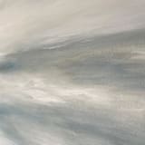 "Seaside Whisper" - Original Painting in blue by Nicoletta Savod