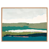 "Lifting Fog" - Original Painting in multicolor by Caryn Owen