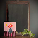 "Obsidian Vase" - Original Painting in multicolorassorted-colors by Nicole Simms