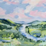 "Endless Journey" - Original Painting in multicolorassorted-colors by Sarah Mankin