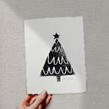 "Tinsel" - Original Painting in black by Maja Cunningham