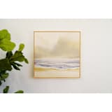 "Nostalgic Beach" - Original Painting in beige by Shina Choi