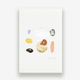 "Seedling #9" - Original Painting in multicolor by Kayla King