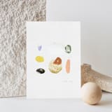 "Seedling #9" - Original Painting in multicolor by Kayla King