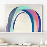 "Aukland" - Original Painting in multicolor by Christina Flowers