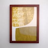 "land masses one" - Original Mixed Media in multicolorassorted-colors by Carrie Moradi
