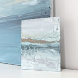"Sand & Bliss" - Original Mixed Media in multicolorassorted-colors by Julia Contacessi