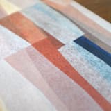 "flyover two" - Original Mixed Media in multicolorassorted-colors by Carrie Moradi