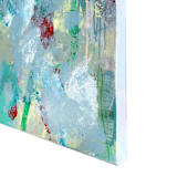 "Blue Dragonfly" - Original Mixed Media in blue by Jessalin Beutler