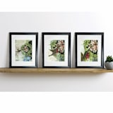 ""Hummingbird III"" - Original Mixed Media in multicolor by Stephanie Toral