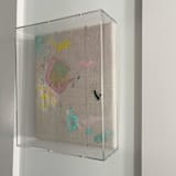 "The Details Are Getting Fuzzy" - Original Mixed Media in multicolor by Nicole Simms