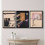 "d´Or" - Original Mixed Media in multicolor by Nerea Azanza