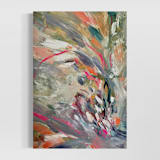 "Counting Every Blessing" - Original Mixed Media in multicolor by Stacy Kron