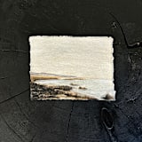 "Orson" - Original Mixed Media in beige by Mande Calhoun