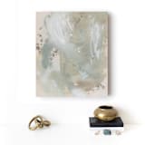 "Circuitous III" - Original Mixed Media in green by Christa Kimble