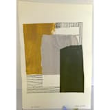 "urban blocks 2" - Original Mixed Media in multicolor by Bethania Lima