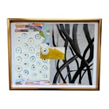 "Eye" - Original Mixed Media in multicolorassorted-colors by Bethania Lima