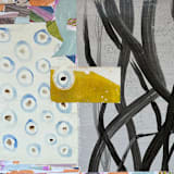 "Eye" - Original Mixed Media in multicolorassorted-colors by Bethania Lima