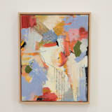 "Petals and Ink" - Original Mixed Media in multicolorassorted-colors by CONNIE COLLUM