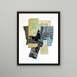"Omit" - Original Mixed Media in multicolorassorted-colors by Field and Sky