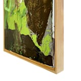 "Mossy 1 & 2" - Original Mixed Media in green by Jessalin Beutler