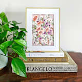 "Waiting" - Original Mixed Media in multicolor by Kate Nelson