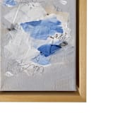 "Wrapped Up In Blue ll" - Original Mixed Media in blue by AlisonJerry
