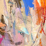"Not So Light and Calm" - Original Mixed Media in beige by Jessalin Beutler