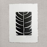 "vale" - Original Mixed Media in black by Maja Cunningham