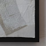 "Adore II" - Original Mixed Media in beige by Jennifer Daily