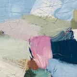 "The Beauty of Being Rebuilt - 36x48 - Original Painting" - Original Mixed Media in multicolor by Sarah Mankin