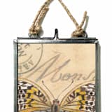 ""Sepia Butterfly II"" - Original Mixed Media in multicolor by Stephanie Toral