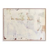 "Butter Glow" - Original Mixed Media in beige by Jessalin Beutler