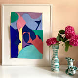 "Spring's Beginning" - Original Mixed Media in multicolor by cyrille gulassa