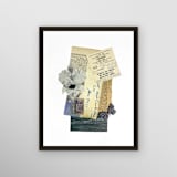 "Keep This" - Original Mixed Media in multicolorassorted-colors by Field and Sky