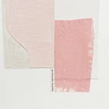 "Series 5 No.1 profoundly Lovable" - Original Mixed Media in pink by Francesca Iannaccone
