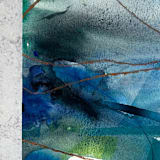 "Threads of Possibility no. 03" - Original Mixed Media in multicolorassorted-colors by Jocelyn Elizabeth