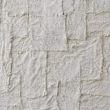 "Patchwork" - Original Mixed Media in white by Kimberly George
