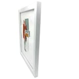 "Textile No 2" - Original Mixed Media in green by Pippin Schupbach