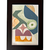 "Analogic" - Original Mixed Media in multicolorassorted-colors by Bethania Lima