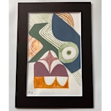 "Analogic" - Original Mixed Media in multicolorassorted-colors by Bethania Lima