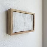 "Essence 3.6" - Original Mixed Media in beige by Jennifer Daily