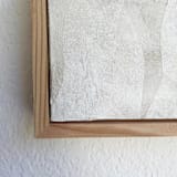 "Essence 3.6" - Original Mixed Media in beige by Jennifer Daily