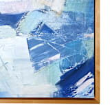 "Transparency II" - Original Mixed Media in blue by AlisonJerry