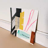 "Car" - Original Mixed Media in multicolor by Morgan Kendall